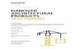 HANOVER ARCHITECTURAL PRODUCTS TEST REPORTastm c936 absorption and density, astm d1782 modulus of rupture, ansi b101.3 slip resistance, astm f970 static load, and astm d4226 britileness