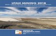 UTAH MINING 2018nonfuel minerals, which includes metals and industrial minerals (table 1). The USGS estimated Utah’s nonfuel mineral produc-tion value at $2.9 billion (compared to
