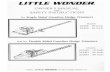 300709 - Little Wonder · OWNER'S MANUAL and SAFETY INSTRUCTIONS for Single Sided Gasoline Hedge Trimmers Models 2230S - 30 inch 2242S - 42 inch and for Double Sided Gasoline Hedge