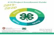 4-H Project Enrollment Guide - Extension Outagamie …...3 4-H Enrollment Guidelines 4-H at County Fair The Outagamie County Fair is held each year in July. It is a time when 4-H members