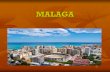 MALAGA · 2016-06-09 · MONUMENTOS ALCAZABA DE MALAGA La alcazaba de Malaga es una fortificación palaciega de la época musulmana, construida sobre una anterior fortificación de