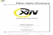 OXIN GROUP Fiber Optic Glossaryoxingroup.net/pdf/glossary/OXIN-2016-Master-Glossary.pdf · 2017-10-25 · G–2 Fiber Optic Glossary Angled physical contact (APC) A ferrule endface