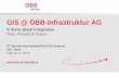GIS @ ÖBB-Infrastruktur AG - mysynergis.com€¦ · • first release of LIS was based on Intergraph GeoMedia and Oracle SDO • custom based application layer (ms.gis core3) for: