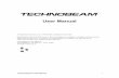 User Manual - High End€¦ · Technobeam ® User Manual v Important Safety Information Instructions pertaining to continued protection against fire, electric shock, exposure to excessive