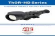 ThOR-HD Series€¦ · thor-hd series thermal smart hd riflescope manual thor-hd user’s guide (rev. 4, august, 2017) american technologies network corp.