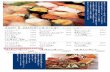 Sushi & Sashimi - KURO-TEN · Sushi & Sashimi ＊その他、活け魚や旬のお造りあります。 ... Akashi Octopus Nigiri Shrimp Octopus Nigiri Salmon Roe Gunkanmaki 290円