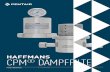 HAFFMANS CPM DAMPFFILTER - Pentair/media/websites/food-and-be… · CPM Dampffilter verfügen über ein revolutionäres Design, das wesentliche Vorteile gegenüber herkömmlichen
