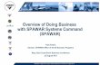 Overview of Doing Business with SPAWAR Systems Command ... · Overview of Doing Business with SPAWAR Systems Command (SPAWAR) Faye Esaias Director, SPAWAR Office of Small Business