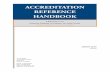 ACCREDITATION REFERENCE HANDBOOK€¦ · The institution’s principal degree programs are congruent with its mission, are based on recognized higher education field(s) of study,
