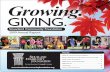 Growing. - Siouxland Community Foundation · and state income tax deductions for charitable gifts. • Cannot be used on prior year’s taxes. Iowa taxpayers may use the tax credit