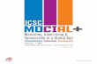 ICSC MOCIAL+ - International Council of Shopping Centers · August 5 – 7, 2015 otel io an Francisco an Francisco, A 2 MOCIAL+ is more than just Mobile, Social and Local: It is now