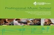 Professional Music School - Victoria Conservatory of Music€¦ · Diploma in Music Diploma in Jazz Studies The Certificate in Music Foundations and Diplomas in Music and Jazz Studies