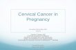 Cervical Cancer in Pregnancy€¦ · Incidence Incidence of Cervical CA in the US has decreased more than 50% in the past 30 years (ACOG 2012) 1975 14.8/100,00 2008 6.6/100,000 World