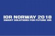 IOR NORWAY 2018 - UiS€¦ · processes observed in experiments. Although often investiga-ted separately, the combination of experiments and modelling is necessary to accurately predict
