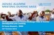 ADVAC ALUMNI MEETING DURING SAGE€¦ · Dr Ivana Knezevic, WHO ... on the part of the World Health Organization concerning the legal status of any country, territory, city or area