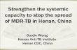 Strengthen the systemic capacity to stop the spread of MDR ...€¦ · Epidemic of TB MDR-TB and DOTS Problem tree analysis for high MDR-TB prevalence Solution: strengthen the systemic