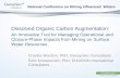 Dissolved Organic Carbon Augmentation - CLU-IN · Dissolved Organic Carbon Augmentation: An Innovative Tool for Managing Operational and Closure-Phase Impacts from Mining on Surface
