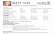 Becca Hurd Acting Resume March 2019 - Gray Talent Groupgraytalentgroup.com/wp-content/uploads/2017/10/Becca-Hurd-Resu… · THE HILARY DUFF PROJECT HARPER REGAN A SERVANT OF TWO MASTERS