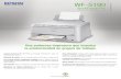 Una poderosa impresora que impulsa la productividad en ...datamicro.com.mx/images/epson/WF-5190.pdf · Conexión en red incorporada: conectividad cableada e inalámbrica, además