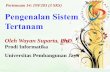 Pertemuan 14: INF203 (3 SKS) Pengenalan Sistem Tertanam · Pengenalan Sistem Tertanam Oleh Wayan Suparta, PhD Prodi Informatika Universitas Pembangunan Jaya Pertemuan 14: INF203 (3