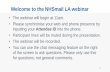 Welcome to the NHSmail LA webinarWebinar+26+September… · Welcome to the NHSmail LA webinar • The webinar will begin at 11am. • Please synchronise your web and phone presence