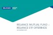 What is an - RELIANCE MUTUAL FUND...Equity • Our equity offerings cater to all type of investors’ risk profile •Investment style approach varies from conservative, moderate,