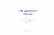 PN Junction DiodeCross-section of a p-n junction pn-juntion-Diode We will assume, unless stated otherwise, that the doped regions are uniformly doped and that the transition between