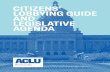 CITIZENS’ LOBBYING GUIDE AND LEGISLATIVE AGENDA · 2020 Legislative Agenda Priorities Goals Areas of defense Resources ... is the head of the executive branch, which is responsible