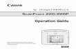 ScanFront220/220P Operation Guide - Canon GlobalYou can transfer the data of an image scanned with the ScanFront 220/220P to a shared folder on a server PC or client PC on the network