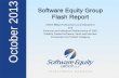 Software Equity Group October 2013 Flash Reportsoftwareequity.com/Reports/SEG_Monthly_Flash_Report_October.pdf · Software Equity Group is an investment bank and M&A advisory serving