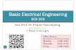 Basic Electrical Engineering - 1 - Basic...Asst. Prof. Dr. Prapun Suksompong prapun@siit.tu.ac.th 1. Basic Concepts 1 Basic Electrical Engineering ECS 203 Office Hours: BKD, 4th floor