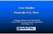 Case Studies from the U.S. Navy - FRTRCase Studies from the U.S. Navy Author: Adrianne Saboya and Tim Shields, Navy PWC Environmental Department, San Diego, CA Subject: Proceeding