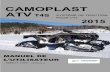 CAMOPLAST ATV T4S SYSTÈME DE TRACTION · 2016-12-09 · 1 INTRODUCTION INTRODUCTION Merci d’avoir choisi le système de traction ATV T4S de Camoplast Chenilles Haute Performance