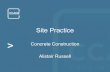 Site Practice - Firth Concrete€¦ · 26 March 2015 Concrete Construction -Site Practice 40 Slip & Skid U2 U5 • Examples U3 Trowelled Finish –Gradual variations limited to a