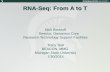RNA-Seq: From A to T - Michigan State UniversityRNA-Seq: From A to T . Nick Beckloff Director, Genomics Core Research Technology Support Facilities Tracy Teal ... RNA-seq Project Checklist
