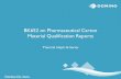 BK652 on Pharmaceutical Carton Material Qualification Reports · Material Qualification Reports Thermal Inkjet G-Series . BK652 Overview Specialist ink for demanding applications