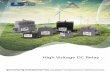 High Voltage DC Relay - aecsensors.com · 2 - High Voltage DC Relay High Voltage DC Relay Leading Innovation, Creating Tomorrow With over 30 years of experience in electric power