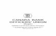 CANARA BANK OFFICERS’ UNION - CBOUcbou.org/service.pdfCANARA BANK OFFICERS’ UNION (Regd.) (Affiliated to All India Bank Officers’ Association) 14, A.K. Nayak Bhavan, 2nd Line