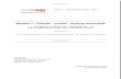 Module 7 : Diffuser / publier : analyse sectorielle LA ... · automobile, et de l’édiction des nouvelles réglementations environnementales en France (Grenelle de l’environnement)