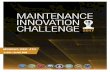MAINTENANCE INNOVATION CHALLENGE · 2018-07-17 · SAE.ORG/DOD | Maintenance Innovation Challenge | 1 P17168551 MAINTENANCE INNOVATION CHALLENGE 2017 MONDAY, DEC. 4TH 1:00 – 2:30