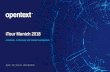 iTour Munich 2018 - OpenText€¦ · iTour Munich 2018 Axcelerate - E-Discovery and ... Why Discovery is a critical component of EIM 70% of discovery cost goes to attorney review