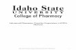 Advanced Pharmacy Practice Experience (APPE) Manual · Scheduling– Students are given the opportunity to indicate their APPE rotation preferences for all core, elective and patient-care