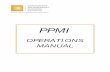 PPMI Operations Manual Cover · Visit or completing the RANDOM page in EDC. Genetic Subjects (LRRK2/SNCA/GBA): Please refer to the Genetics Coordination Core (GCC) Operations Manual