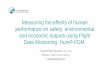 Measuring the effects of human performance on safety ... · Measuring the effects of human performance on safety, environmental and economic outputs using Flight Data Monitoring.