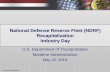 National Defense Reserve Fleet (NDRF) …...National Defense Reserve Fleet (NDRF) Recapitalization Industry Day U.S. Department of Transportation Maritime Administration May 22, 2018
