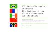 China-South Africa Relations in the Context of BRICS · ”, BRICs Monthly , Goldman Sachs Global Economics, Commodities and Strategy Research, Iss. 10/03, May 2010. Master’s Thesis