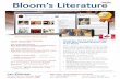 Bloom’s Literature NEW!€¦ · Harold Bloom discussing impor-tant literary topics • Discussion questions: 9,000+ exclusive, thought-provoking questions providing research and