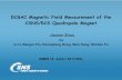 DC&AC Magnetic Field Measurement of the CSNS/RCS ... · The radial coil type with bucking structure has been selected. A main coil (outer coil) and a bucking coil (inner coil) are
