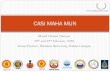 CASI MAHA MUNmaha-mun.com/MAHA-MUN-Participating-Guidelines.pdf · What is MAHA MUN? Maharashtra Model United Nations A student led simulation of United Nations Participants play