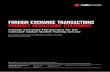 FOREIGN EXCHANGE TRANSACTIONS PRODUCT ... ... FOREIGN EXCHANGE TRANSACTIONS PRODUCT DISCLOSURE STATEMENT